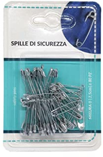 WE-STOCK 80 Spille da Balia in Metallo Resistenti e Durevoli: La Scelta Perfetta per Ogni Tipo di Tessuto