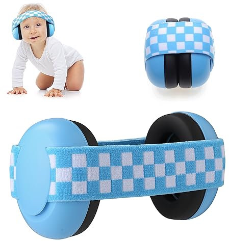 Jiahuade Casque antibruit pour Bébé,Suppression du Bruit,Casque Anti Bruit Mini,Protection Auditive Enfant,Casque de Protection Auditive,Casque Anti Bruit Bébé (B)