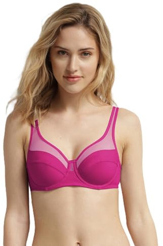 DIM avec Armatures Generous Classique x1 Soutien-Gorge, Rose Pétillant, 95E Femme