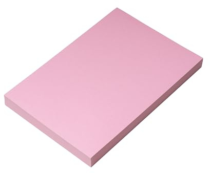 Hawksbill A4 Pastel Pink Card 180 GSM Premium Pastel Pink Cardstock Pack of 100 | Ideal for Arts Crafts Printouts Stationery and DIY Projects