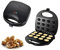 BWCKMTSC Máquina para Frutos Secos, máquina para sándwiches, máquina para Desayuno con calefacción de Doble Cara, máquina pequeña para Alimentos Ligeros para el hogar, máquina para Hacer gofres,