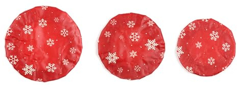 Maxtonser 3 fundas elásticas impermeables de algodón para tazones, ceras de abejas, aptas para alimentos, tapas a prueba de pan para levantamiento y almacenamiento de masa madre