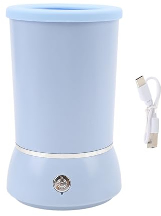 Automatic Dog Paw Cleaner, 2 Speed Adjustable Portable Silicone Pet Paws Washer with 4 Suction Cups, USB Rechargeable Electric