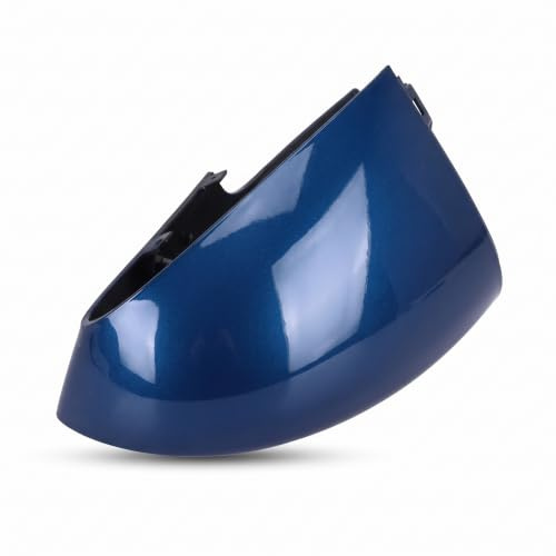 Plastic Replacement Left Side Wing Mirror Cover for Ford Fiesta MK7 from 2008 to 2017, Rear View Wing Mirror Cover Cap