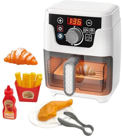 Toy Air Fryer for Kids Kitchen Playset