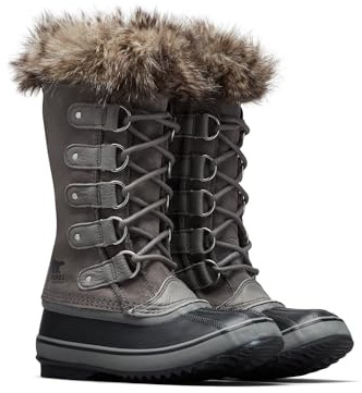 Sorel JOAN OF ARCTIC WATERPROOF Women's Snow Boots, Grey (Quarry x Black), 7 UK