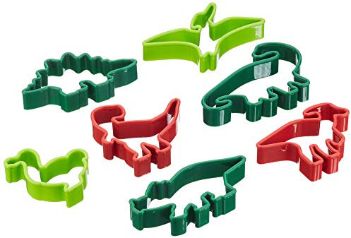Tescoma 630928 Delicia Kids Tagliabiscotti Dinosauri, Set con 7 Pezzi, 7.5x4 cm