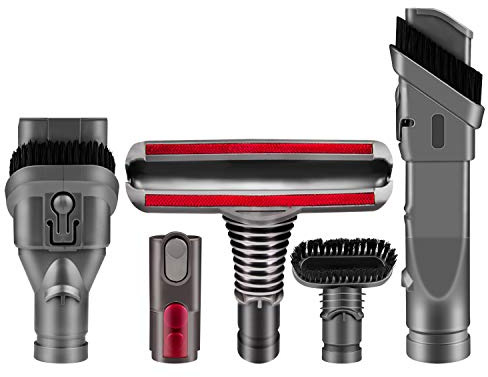 ARyee Vacuum Cleaner Complete Tool Accessories Replacement for Dyson V6 V7 V8 V10 Vacuum Cleaner, Vacuum Attachments Set for DC34 DC35 DC59 Cordless Hoover(5 pack)
