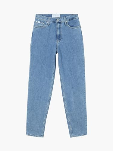 CK Jeans da Donna Mom Affusolati, in Denim, M, Taglia 52, Denim Medium, 28 W