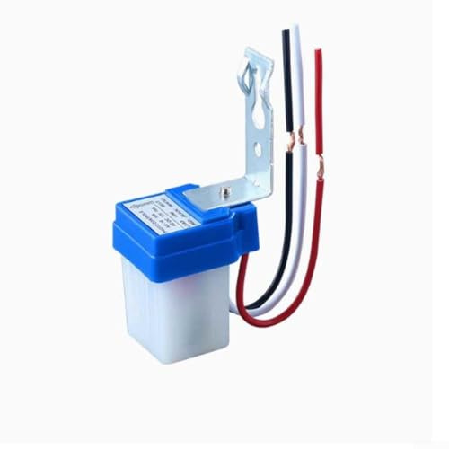 12V Twilight Sensor Light Control Switch, Automatic Day Night Control 12V AC/DC Photocell Controller For Outdoor Lighting Industrial Pathway