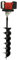 Electric Post Hole Digger, 2000W Cordless Electric Earth Auger Drill Electric Digger with 2 x 21V 6.0Ah Batteries, for Installing Fence Posts and Decks, Planting Trees, Drilling Holes in Soil