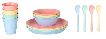 Service de table 16 pièces Nura Macarons