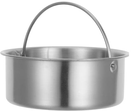 Alipis Ciotola Per Uova Acciaio Inossidabile Manico Per Cucina e Cottura Vapore Facile Da Pulire e Pratica Per Uso Quotidiano Design Compatto e Multifunzionale