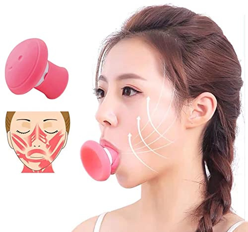 SURORAIN Face Exerciser, Facial Yoga for Skin Tighten Firm, Jaw Exerciser, Double Chin Breathing Exercise Device Jaw Face Slimmer for Women and Men