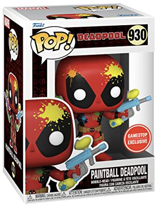 Funko POP! Marvel: Paintball Deadpool Only at GameStop