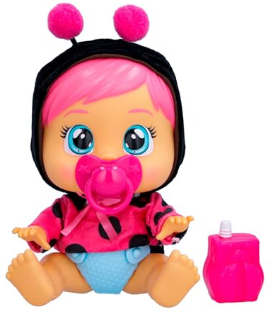 Cry Babies Loving Care Lady, Bambola Interattiva che Piange Lacrime Vere, con Pigiama intercambiabili, Giocattolo Regalo Funzionale per Bambini dai 18 Mesi in su