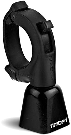 Timber! Mountainbike-Klingel – Neues Schnellverschluss-Modell Yew! – Mehrzweck-Trail-Klingel mit Zwei Modi, Schwarz
