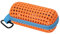 Adorila Unisex Swimming Goggle Case, Breathable Portable Swimming Gear Goggle Storage, Drainable Swimming Goggles Storage Case (Orange)