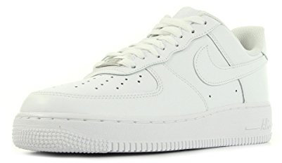 Nike Herren Air Force 1 '07 Basketballschuhe, Weiss
