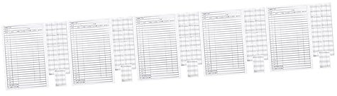 Operitacx 50stücke Golf Scorekarten Beschichtete Papierkarten Tragbar Doppelseitiger Druck Für Präzise Punkterfassung Im Golfspiel Robust Und Langlebig Für Regelmäßige Nutzung