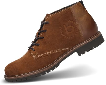 bugatti 321-aoj30, Botas de Forro frío Hombre, coñac, 41 EU Ancho