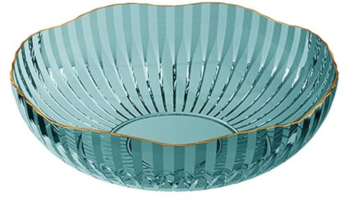 Whrcy Frutero para Encimera de Cocina,Frutero de Encimera - Contenedor de almacenamiento de bandeja de frutas - Plato de frutas, cuenco para productos, centros de mesa modernos, bandeja para servir