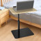 QMJKJGB Beistelltisch C Form, mit Einstellbarer Höhe, Neigung, solid Wood Side Table,360° Rotierend. Der Beistelltisch Verfügt über Eine Stabile und Nicht leicht zu Schüttelnde Metallbasis