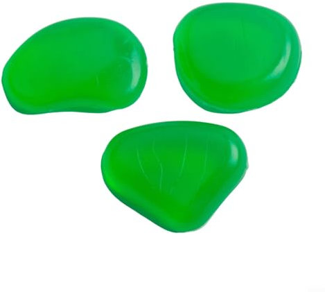 Ciottoli fosforescenti al buio, set da 50 pezzi per vialetti, acquari e decorazioni paesaggistiche, pietre in resina ecologica (verde)