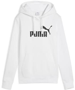PUMA Hoodie à Logo N° 1 ESS Femme L, White