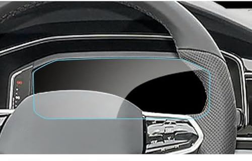 Ydxlcsyy Protector de Pantalla para salpicadero,Lámina Resistente a los Rayos UV para salpicadero,Accesorios para salpicadero,para VW Tiguan L 10.3-Inch 2022-2024