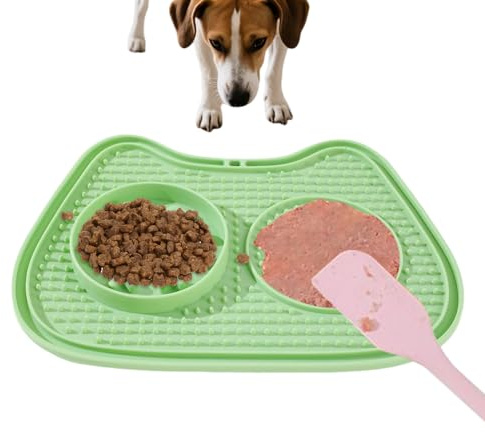 Slow Feeder Per Gatti,Anti Soffocamento Piastra Da Leccare Dispenser - Tappetino Da Leccare Dispenser Di Snack Puzzle | Per Strisce Di Yogurt Scatolette Cibo Umido E Secco