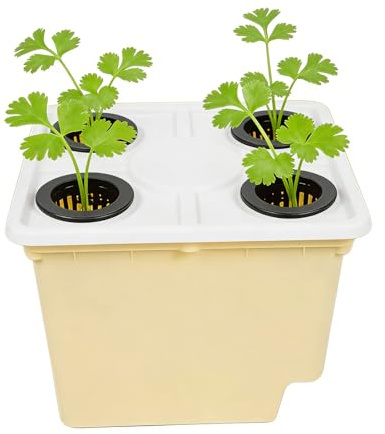 Fioriera Senza Suolo, Contenitore per Coltivazione in Serra, Secchio per Coltivazione, Accessorio da Giardinaggio per Interni ed Esterni, Contenitore per piantare con efficiente
