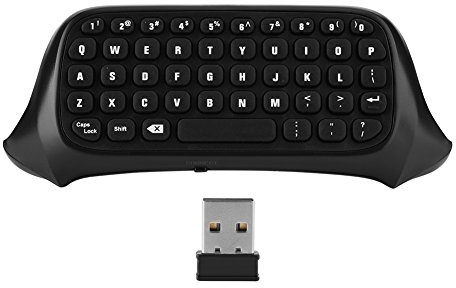 Portable Mini Bluetooth Gaming Keyboard Chatpad for One Controller