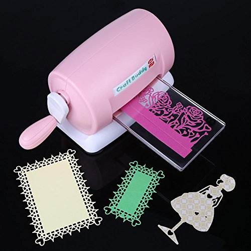 WANGQI Mini Fustellatrice per Gomma Eva, Goffratrice, Fai da Te, in Plastica, per Lavori di Artigianato, Album di Ritagli, Biglietti, Artigianato e Scrapbooking