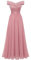 Bbonlinedress Robe Femme de Soirée Cocktail Promo Demoiselle Honneur Robe de Fête Cérémonie Anniversaire pour Bal Mariage Blush L-2