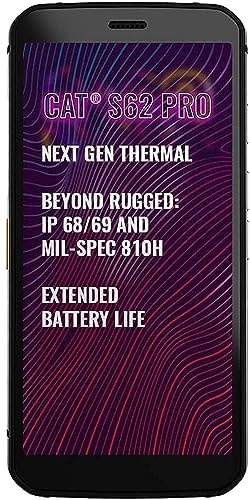 Caterpillar CAT S62 Pro - Smartphone 128GB, 6GB RAM, Dual Sim, Black (Renewed)