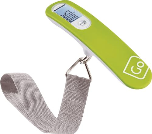 Go Travel Digital Luggage Scale, 50kg Capacity with Strap & Backlight