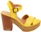 CHATTAWAK Damen 11hortenseyy38 Schuhe mit Rollen, gelb, 38 EU