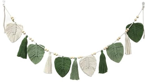 Jlnmmn Arazzo da parete in macramè, 150 cm, decorazione bohémien, macramè, elegante, per soggiorno, camera da letto, balcone, cameretta dei bambini