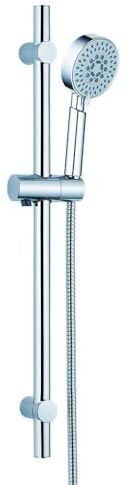 Conjunto De Ducha Cromado con Barra y Teleducha - (9906)