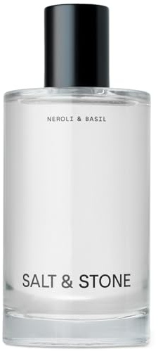 Salt & Stone Body Mist, Neroli & Basil Scent, Skincare Infused Hair & Body Spray for Women and Men, Hydrating Fragrance with Glycerin and Red Algae, Vegan, Cruelty Free, 3.4 fl oz