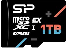 Silicon Power 1TB Switch 2 Compatible PCIe Gen 3x1/ UHS-1(U3) A1 TLC Gaming microSDXC Express Card