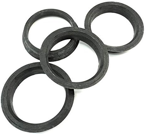 Borbet 4 anelli di centraggio 72 5 63 4/72,5 su 63,4 compatibili con Ford Volvo