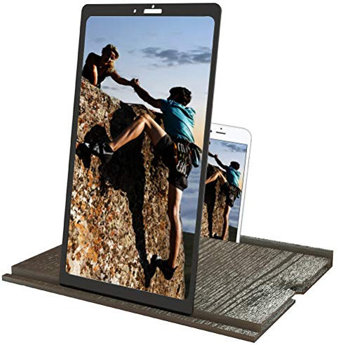 spier 12 Bildschirmlupe für Mobiltelefone Vertikale und horizontale 3D-HD-Telefonvergrößerung Bildschirmverstärker Telefonständer mit Bildschirmvergrößerung