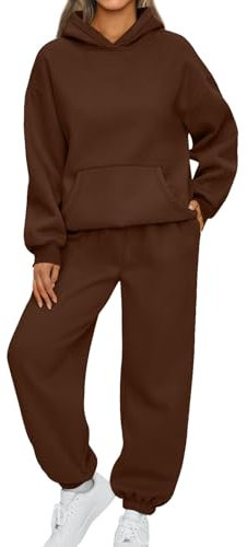 Sportanzug Traingsanzug Jogginganzug Herren Damen Langarm Hoodie & Jogginghose 2 Stück Freizeitanzug Kapuzenpullover Y2K Hip Hop Streetwear