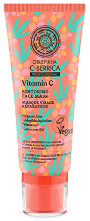 Natura Siberica Beruhigende & Reparierende Gesichts-Gelmaske Mit Hyaluronsäure, Vitamin B5 und weißer Birke – 100 ml