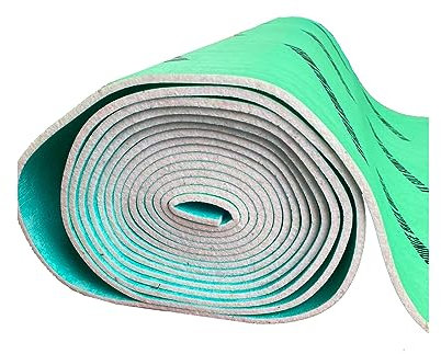 10mm Thick PU Foam Carpet Underlay Luxurious Comfort Soft, Durable & Stain-Resistant Great Heat & Sound Insulation Eco-Friendly Ideal for Bedrooms & Living Rooms (Roll 5 Square Meter)