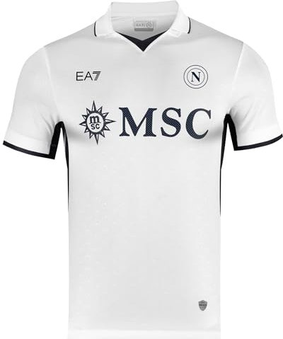 SSC Napoli Herren Maglia Gara Away Ea7 T-Shirt, XL