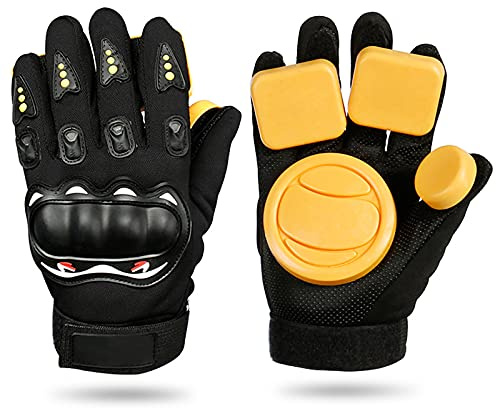 Mavaol Longboard Slide Gloves Skateboard Handskar Vantar med glidblock Longboard Downhill Slide Handskar
