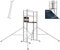 ALTEC AluCombine® 4.0-400 | 4m | Alu Fahrgerüst mit 4 bremsb. Lenkrollen & Ausleger | EN131 | Baugerüst Rollgerüst Montagegerüst Anlegeleiter | Treppengerüst
